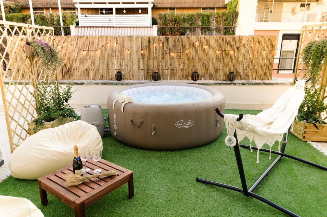 Apulialux Penthouse & Garden Con Spa In Centro Appartement Bari Buitenkant foto